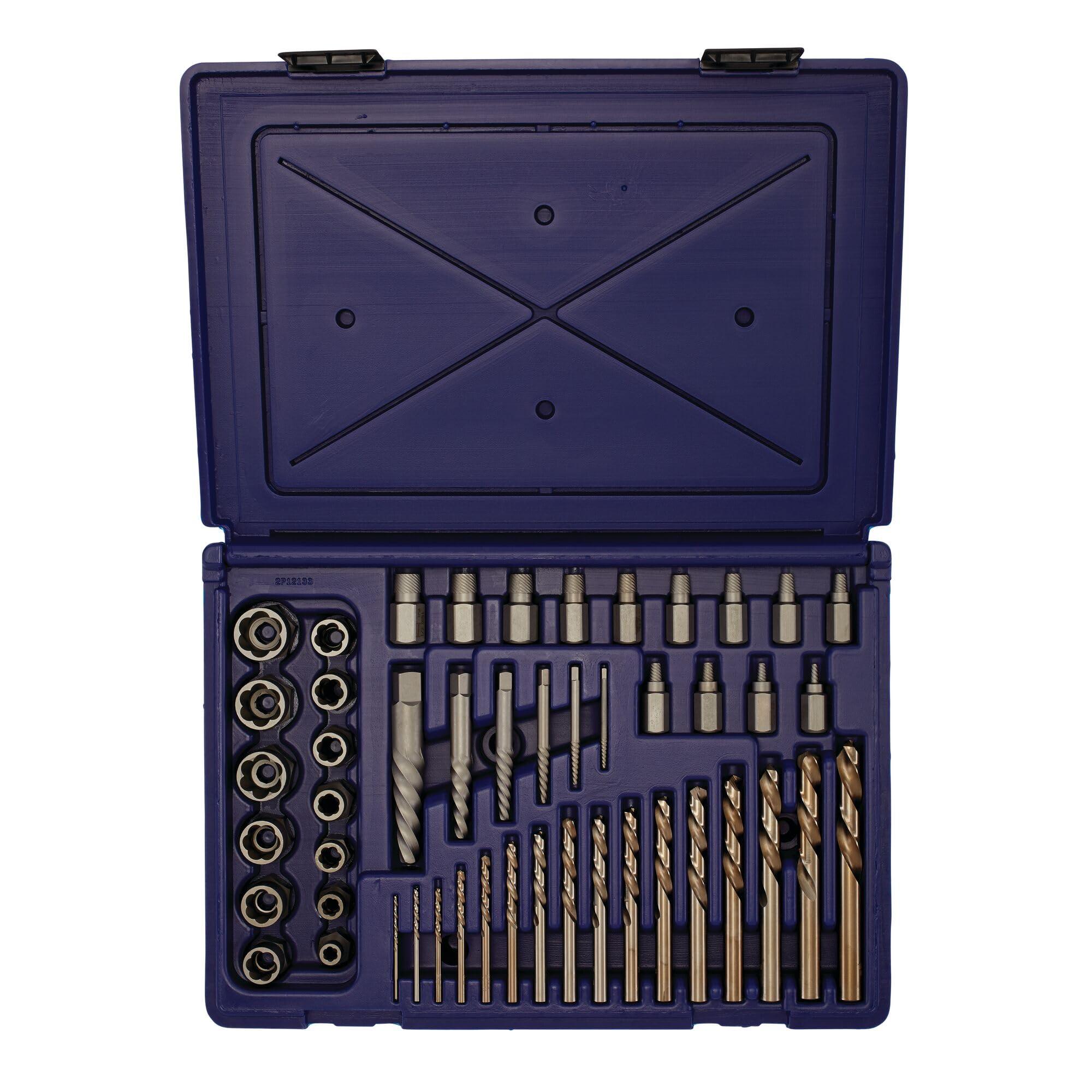 IRWIN HANSON 48-Piece Master Extraction Set (3101010) - Professional Bolt & Screw Remover Kit for Automotive, Machinery & Home Repairs