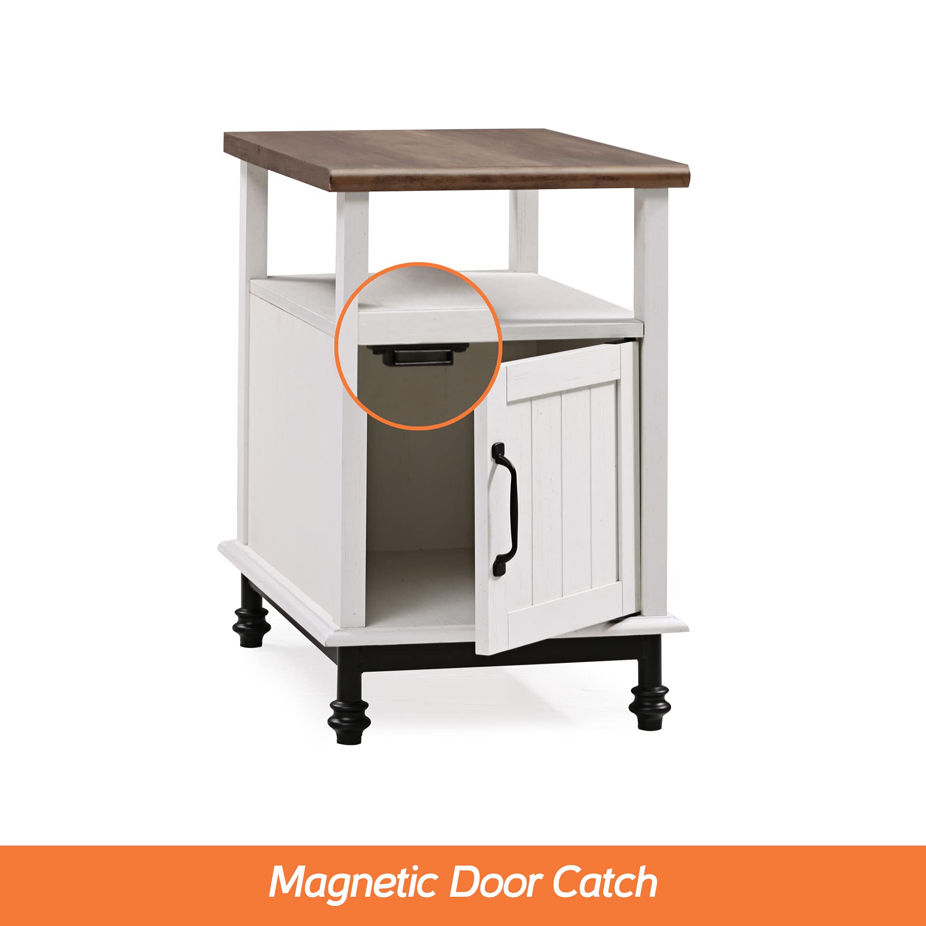WAMPAT Farmhouse Nightstands Set of 2 - 24