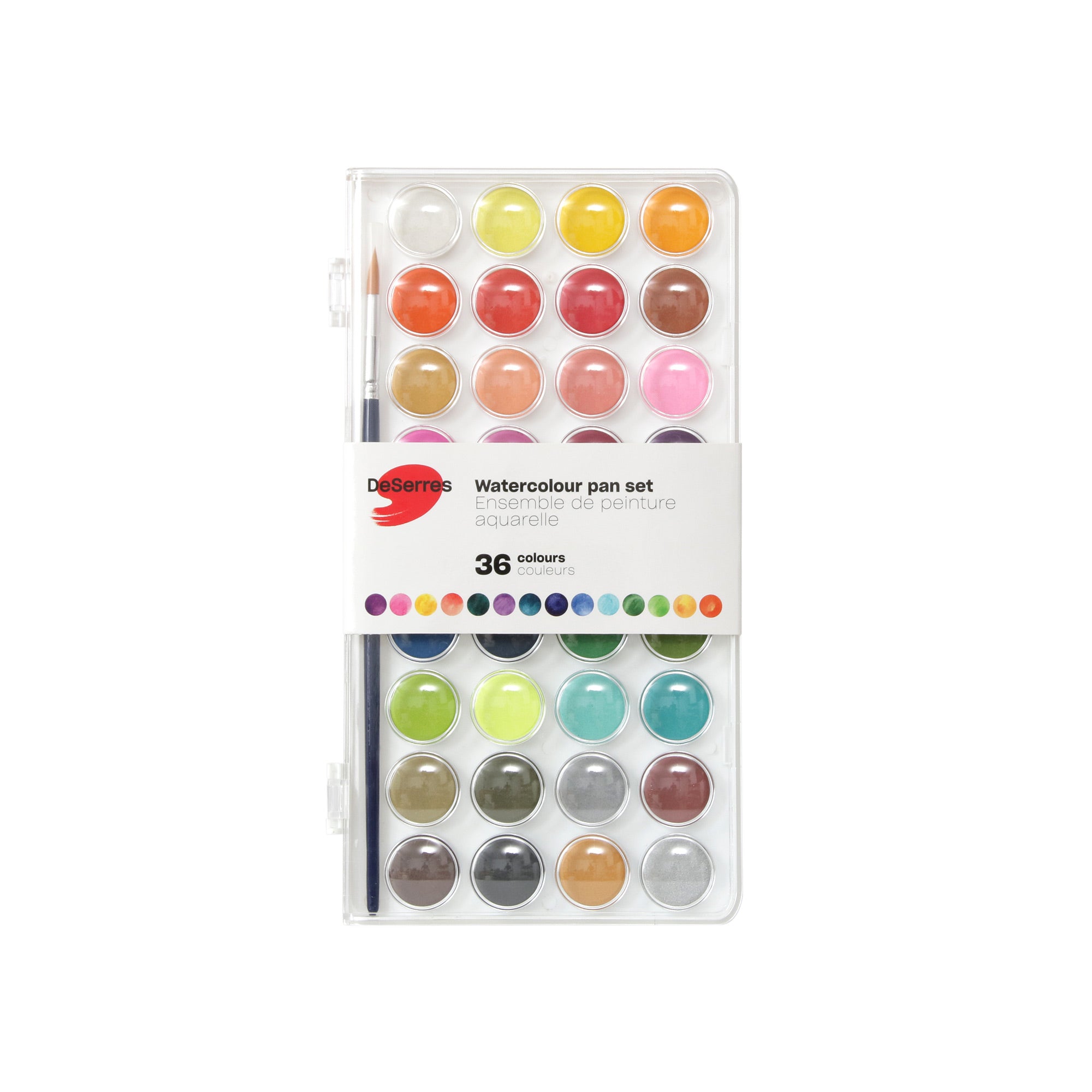 36 Color Watercolor Paint Set - Professional Artist Grade for Painting, Sketching & DIY Crafts | Perfect for Beginners & Adults, Watercolor Paper & Canvas Art Projects