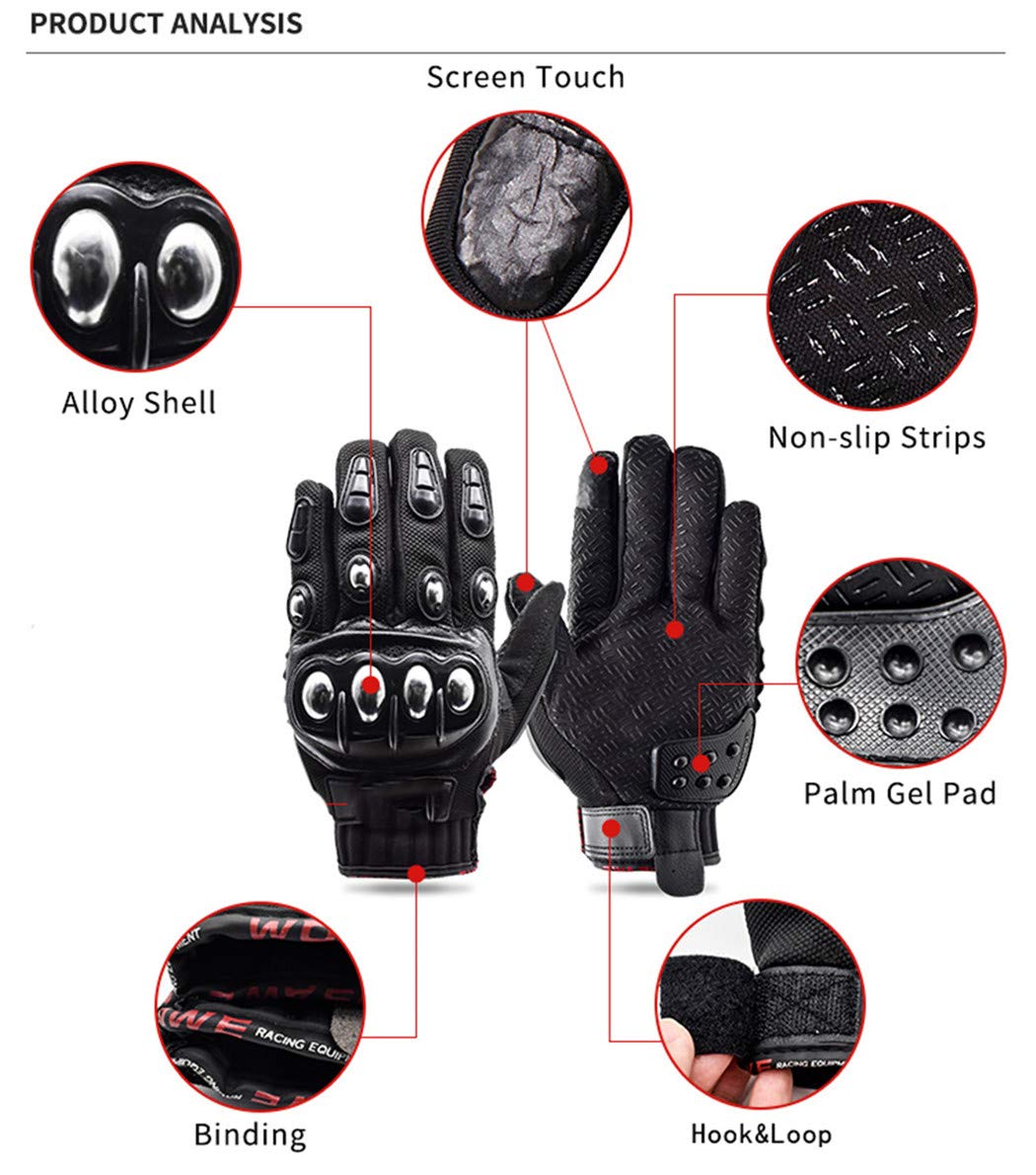 Motorcycle Full Body Armor Set - CE Certified Protective Jacket, Shorts, Knee Pads & Gloves for Off-Road Riding & Racing | Impact Protection Gear for Men & Women