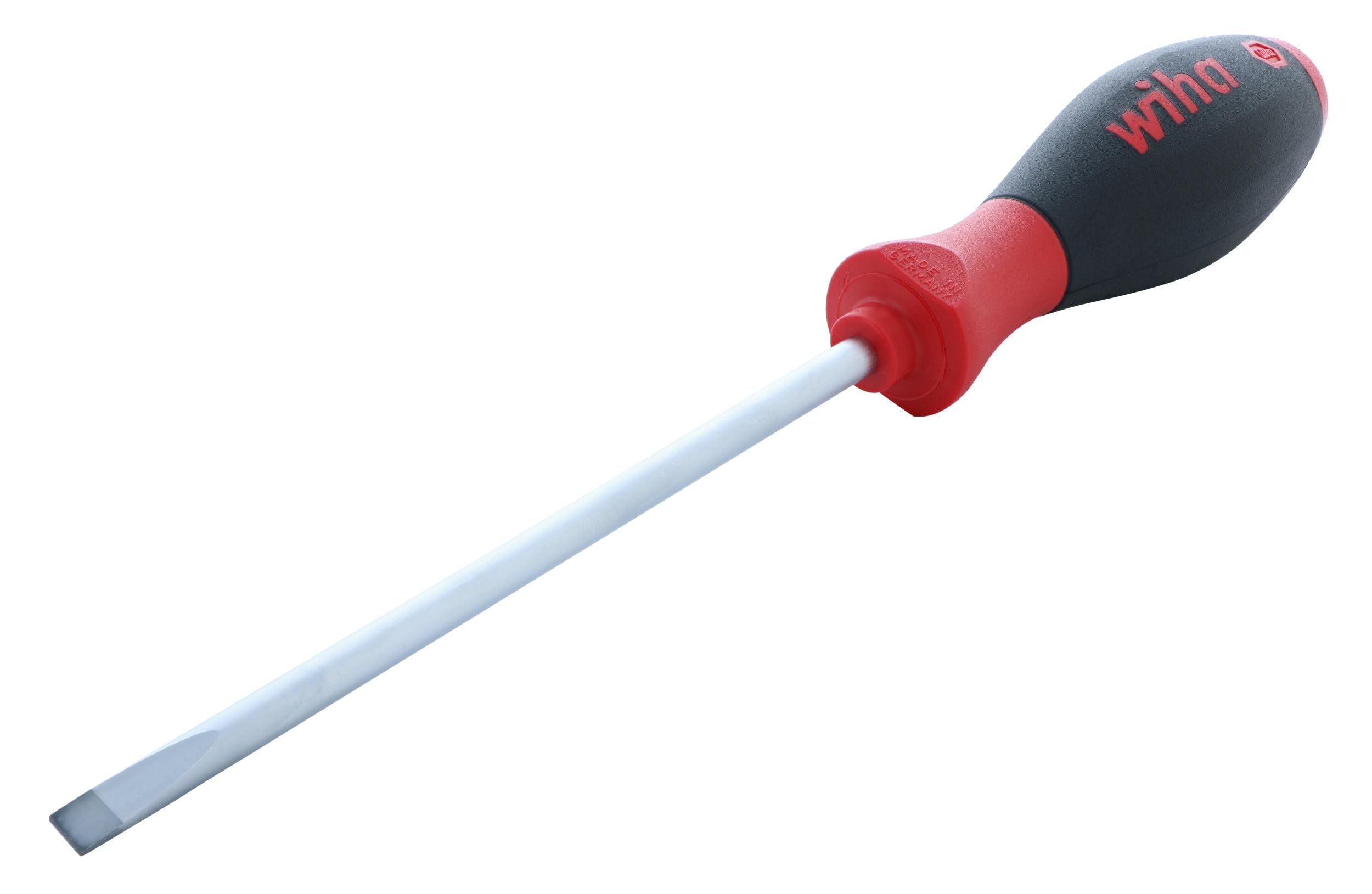 Wiha 30225 Slotted Screwdriver with SoftFinish Handle - 6.5 x 150mm (1/4