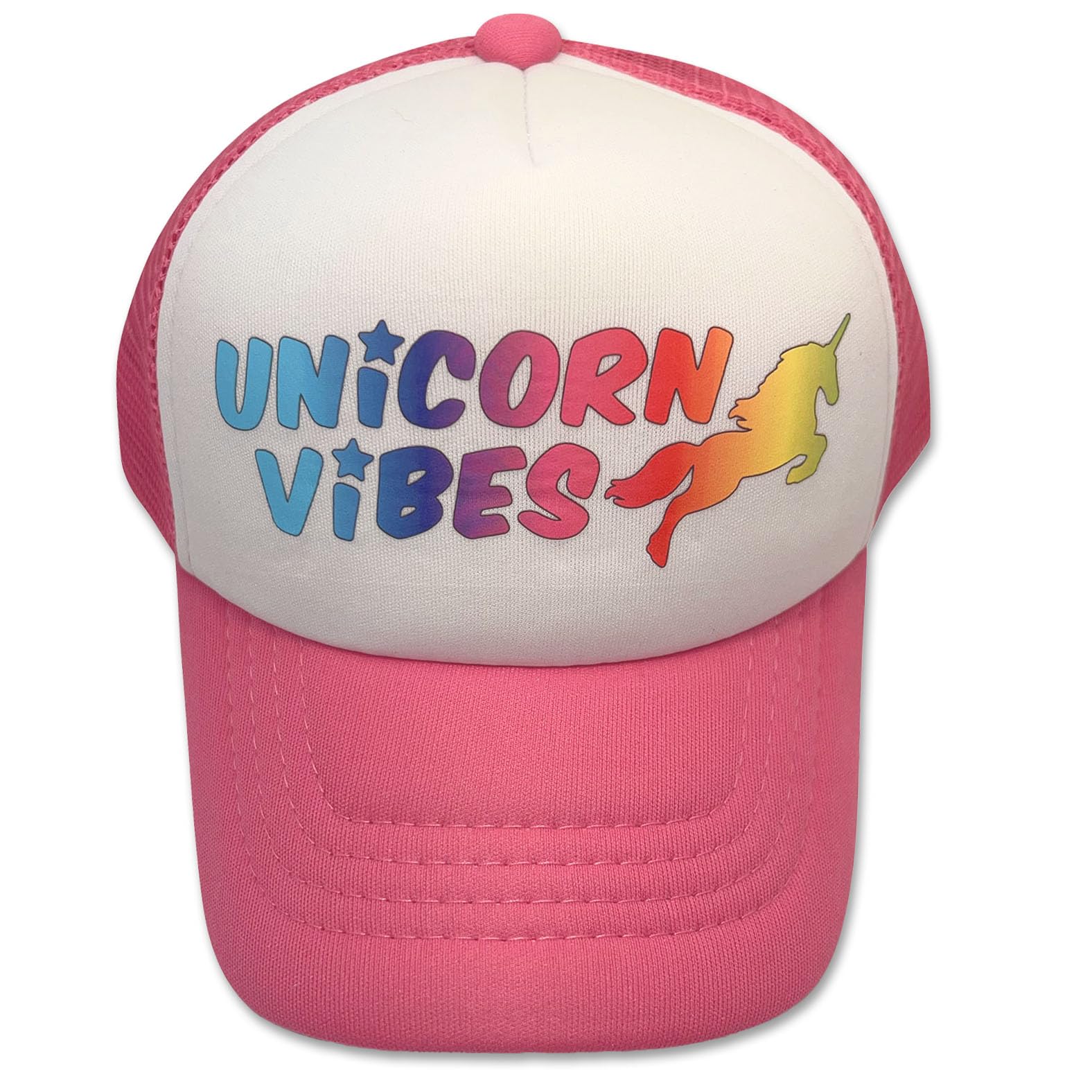 Sol Baby Unicorn Snapback Hat - Adjustable Mesh Cap for Toddlers & Kids - Beach & Outdoor Wear