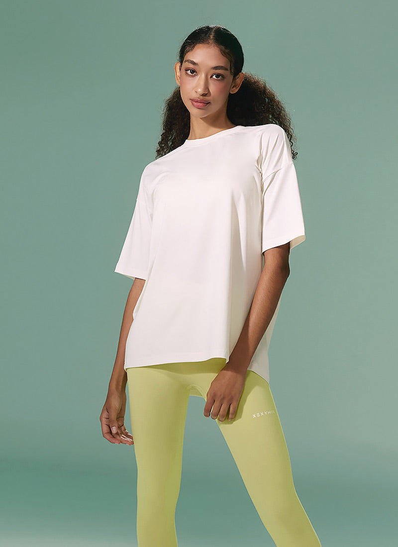 Stylish Ice Feather Over Fit T-Shirt for Men & Women - Comfortable Casual Wear for Everyday Outfits, Gym, and Street Fashion