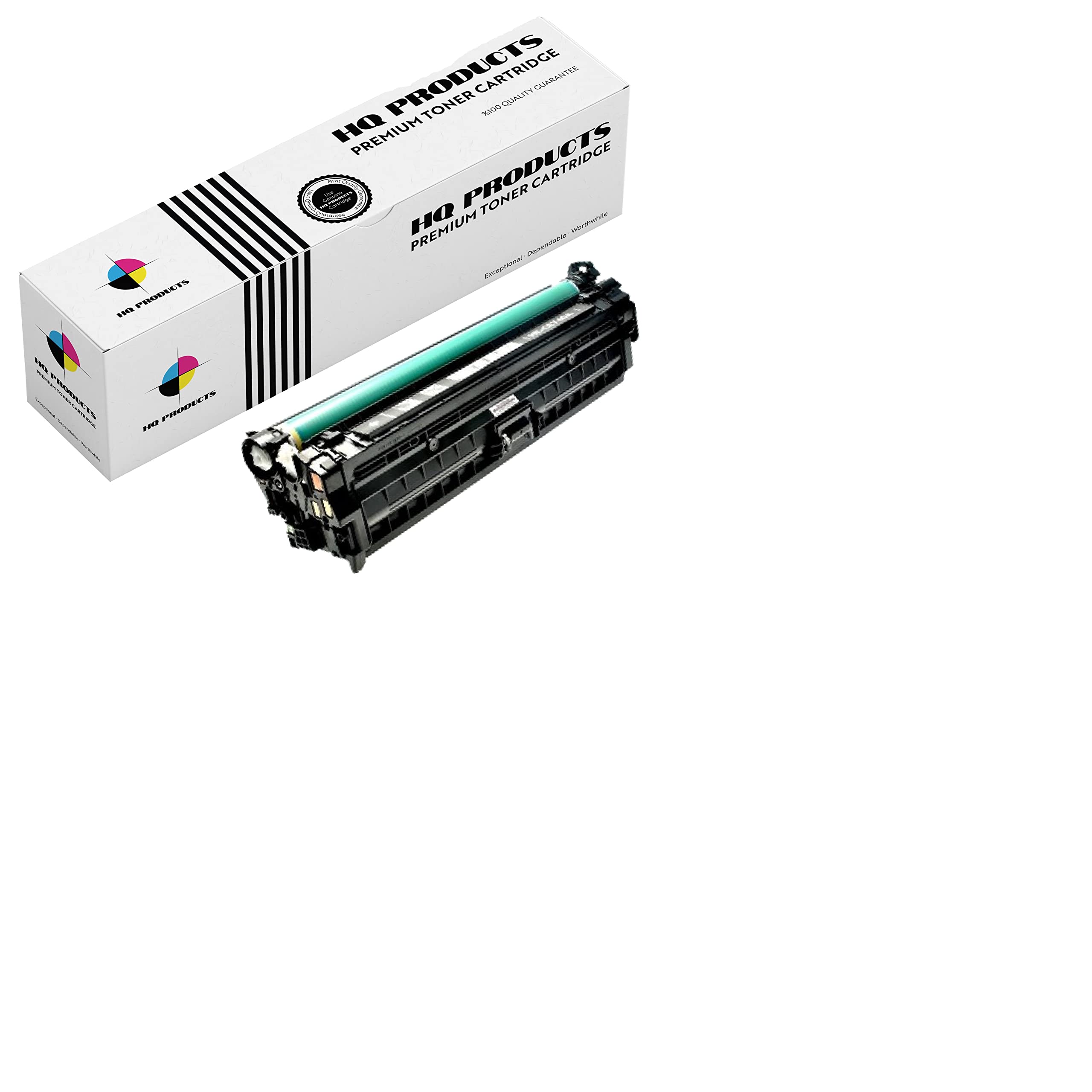 High-Quality Compatible Black Toner Cartridge for HP CE740A & 307A - Replacement for HP Color LaserJet CP5225n & CP5225dn Printers - Perfect for Office Printing & Business Documents