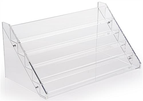 50-Piece Acrylic Nail Polish Display Stand - Clear Nail Varnish Organizer for Salon, Home, or Retail Store Use