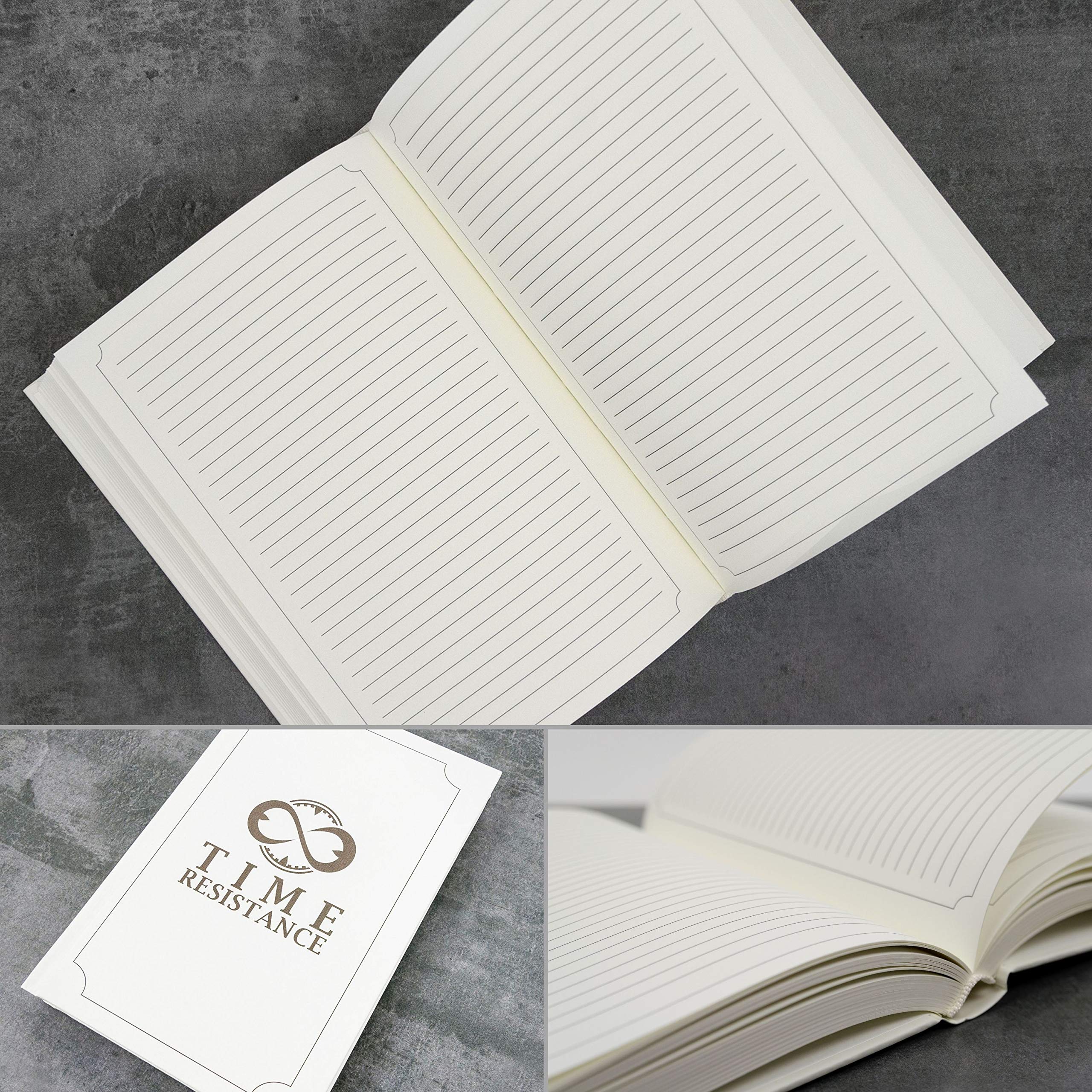 Italian Handmade Leather Journal - 320 Lined Pages A5 Notebook with Bookmark, Time Resistance Cover (Blue) - Perfect for Writing, Sketching & Gift Giving - Comes in Elegant Gift Box