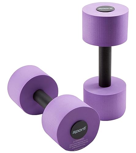 2PCS Light Dumbbells Water - Purple