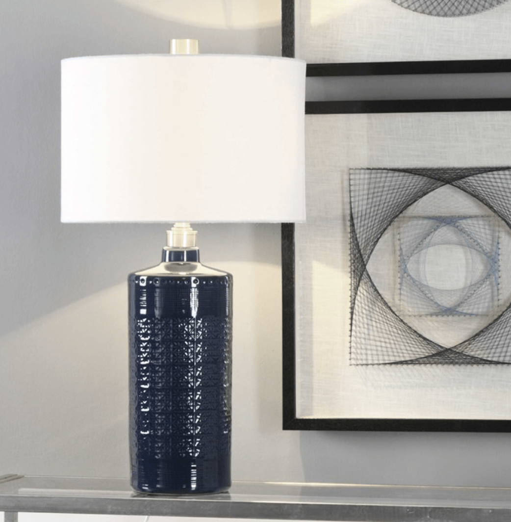 Tunisian Handcrafted Table Lamp - Stylish Home Decor for Living Room, Bedroom & Office - Perfect for Reading, Relaxing & Ambient Lighting