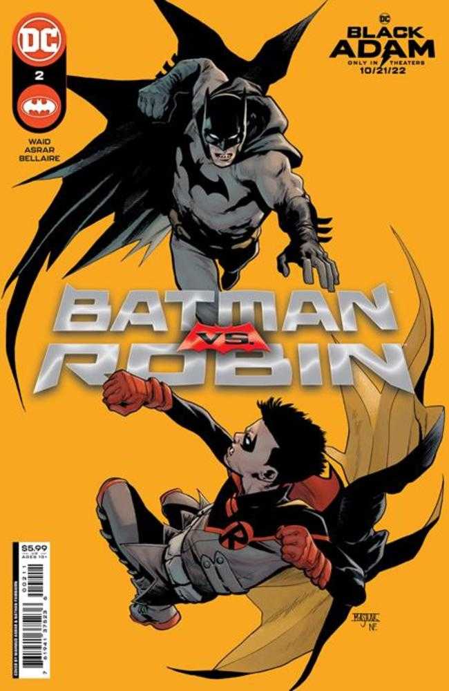 Batman vs Robin #2 (Of 5) Cover A by Mahmud Asrar - DC Comics Graphic Novel for Collectors & Superhero Fans - Perfect for Reading, Display & Gifts