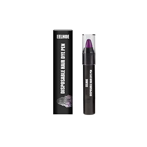 Washable Temporary Hair Color Chalk for Kids & Girls - Non-Toxic Hair Dye Powder in Blue | Perfect for Parties, Halloween & Costume Events