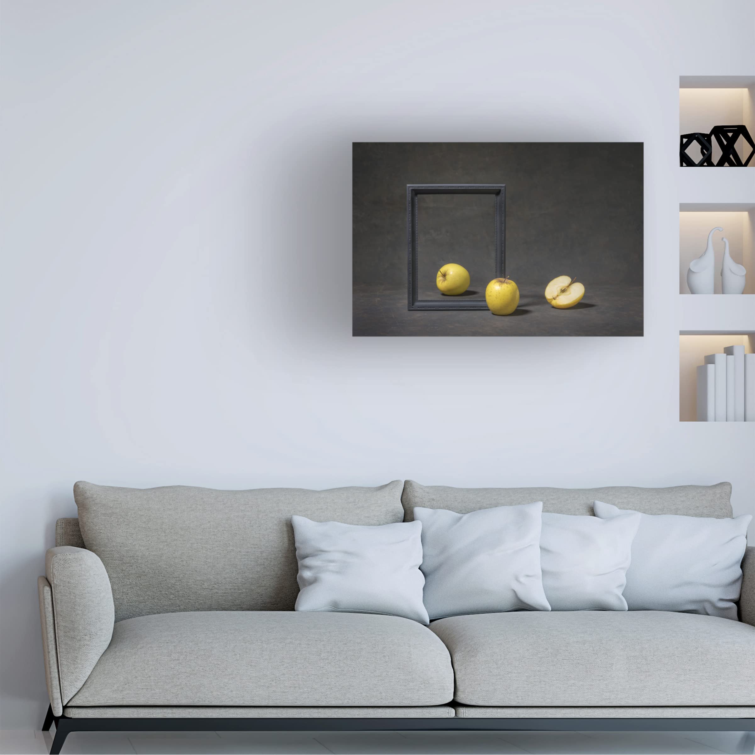 Christophe Verot Framed Canvas Art Print - Premium Trademark Fine Art Wall Decor for Living Room, Bedroom & Office
