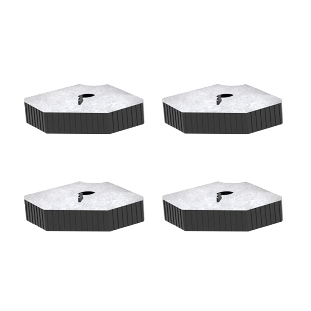 XEOGUIYA 4-Layer Turtle Tank Filter with Bio Filtration - Low Level Waterfall Aquarium Filter for Reptiles & Amphibians - Perfect for Aquatic Turtle Tanks, Terrariums & Reptile Habitats