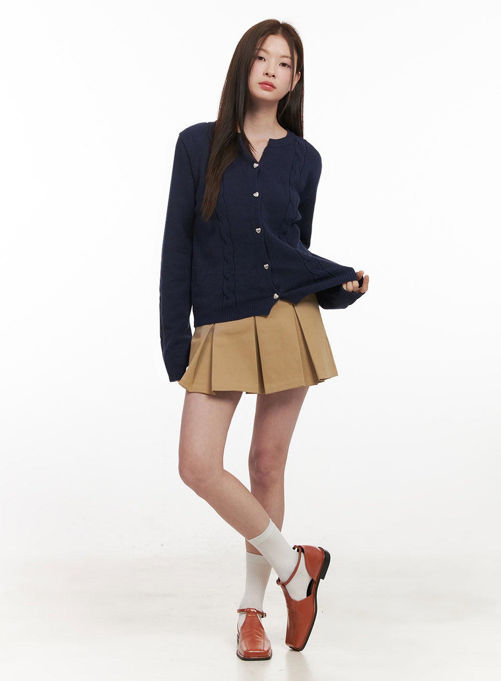 Classic Pleated Mini Skirt for Women - Trendy A-Line High Waist Skirt with Pockets | Perfect for Casual Outfits, Office Wear & Date Nights