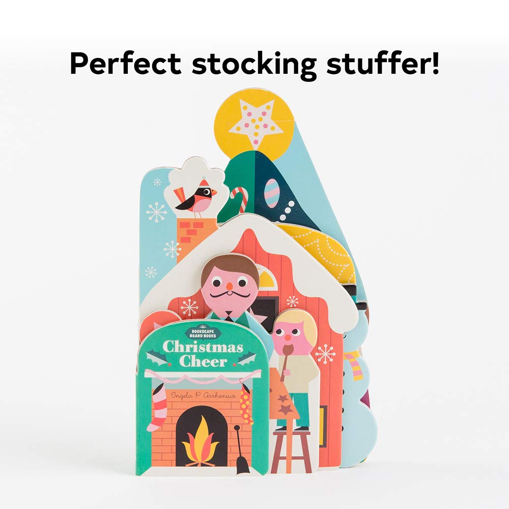 Bookscape Board Books: Christmas Cheer – Durable Baby Books for Holiday Learning & Festive Storytime (Perfect for Toddlers, Gifts & Family Reading)
