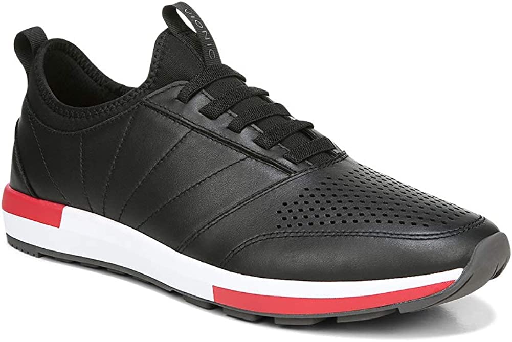 Vionic Men's Forrest Trent Supportive Walking Sneakers with Orthotic Arch Support - Comfortable Casual Shoes for Active Lifestyles, Work & Daily Wear
