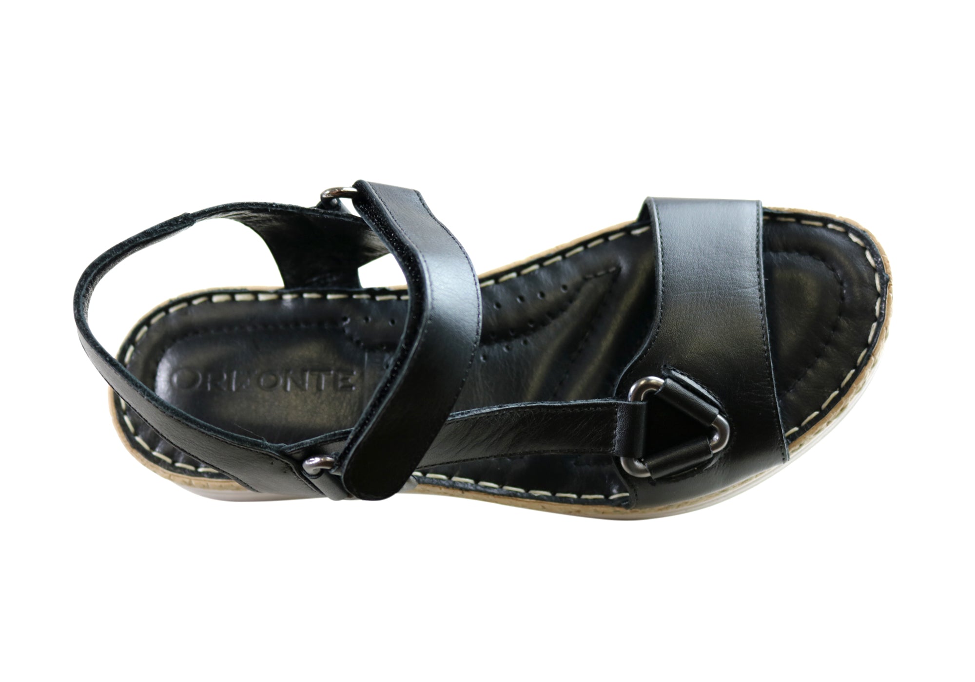 Orizonte Amori Women's Comfortable Leather Sandals - European Style Summer Walking Shoes for Beach, Vacation & Casual Outings