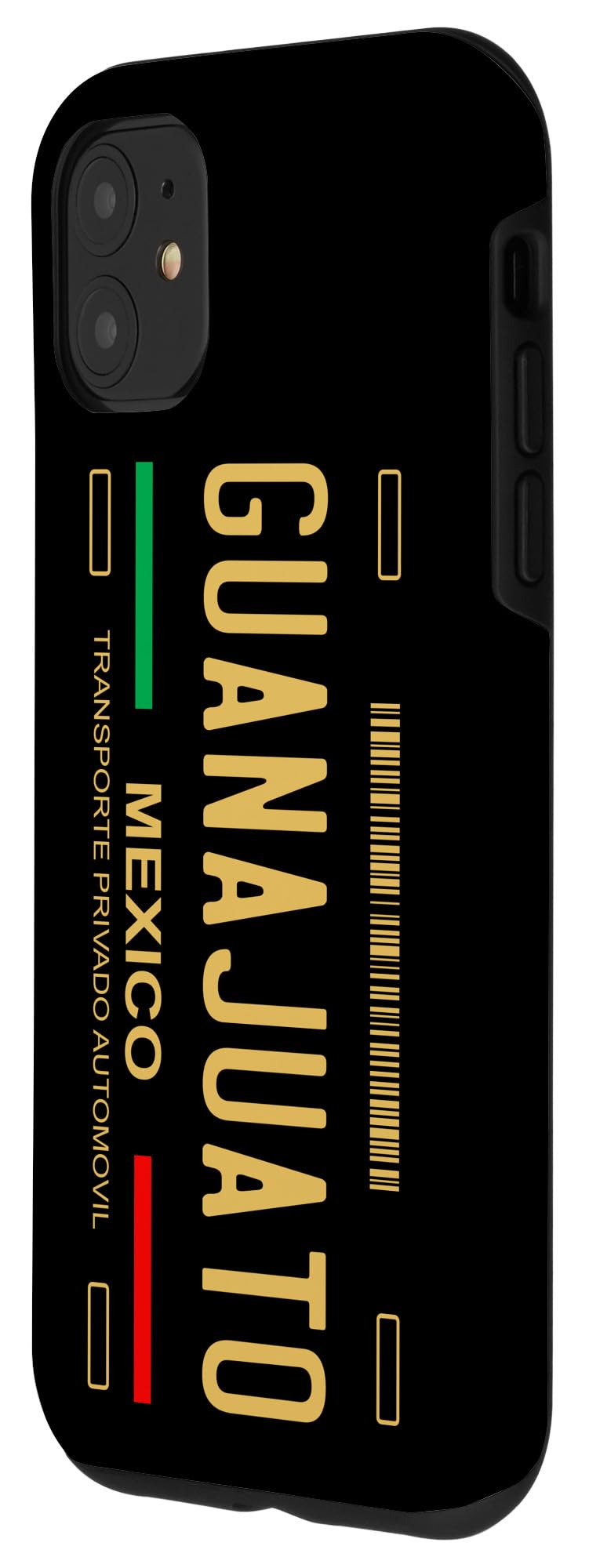 iPhone 11 Custom Guanajuato License Plate Phone Case - Durable Protective Cover with Unique Mexican Design - Perfect for Travelers & Car Enthusiasts