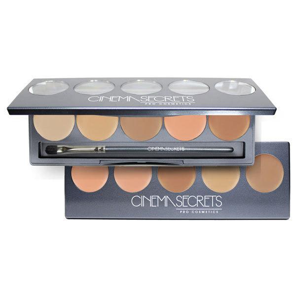 Cinema Secrets Ultimate Corrector 5-in-1 PRO Palette - Professional Makeup Concealer & Color Corrector for Dark Circles, Blemishes & Redness - Perfect for Makeup Artists & Beauty Enthusiasts