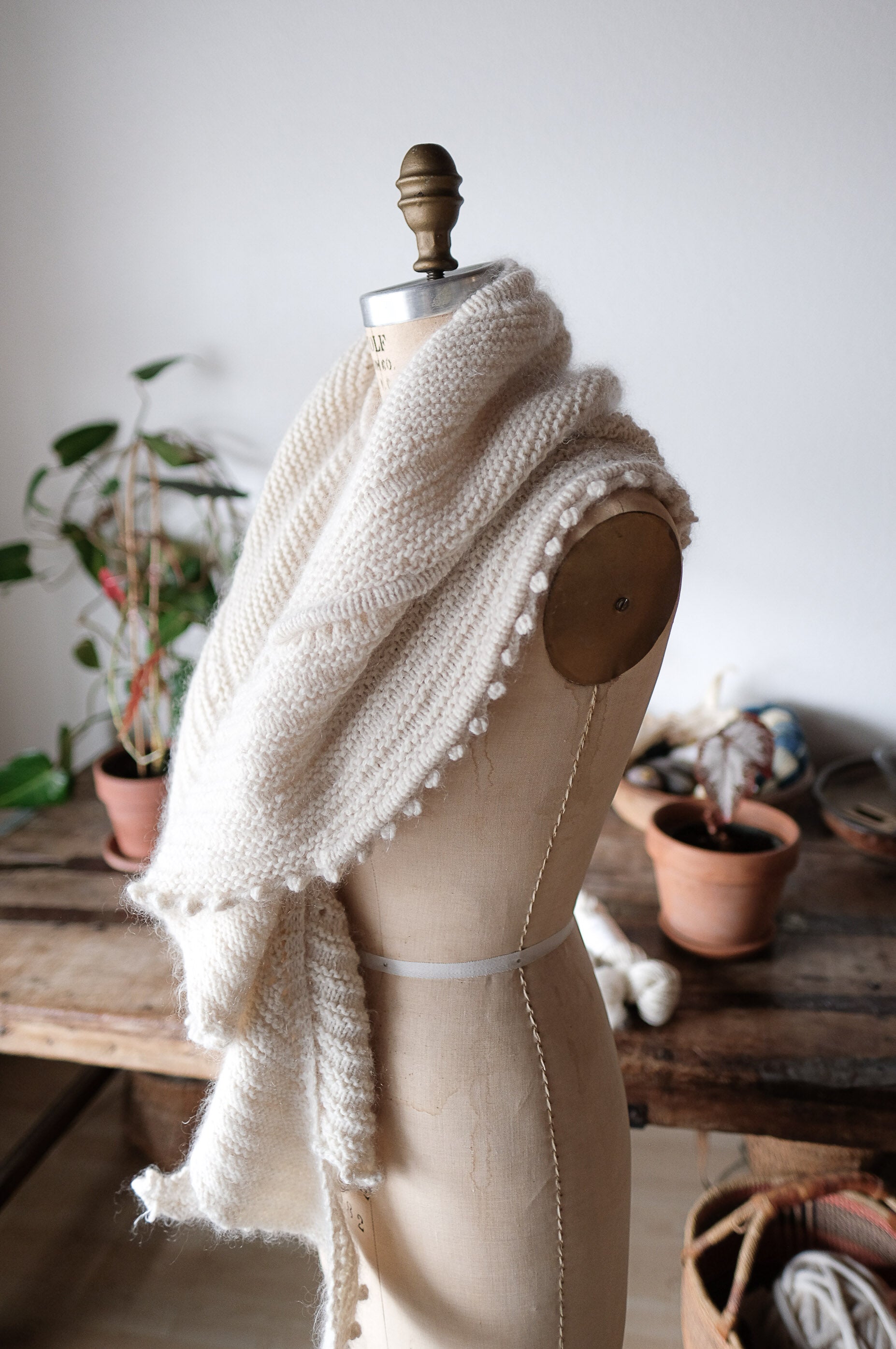 AVFKW x Stephen West Iberian Discovery Shawl - Handmade Knitting Accessory for Women - Perfect for Travel, Gifts & Fashion