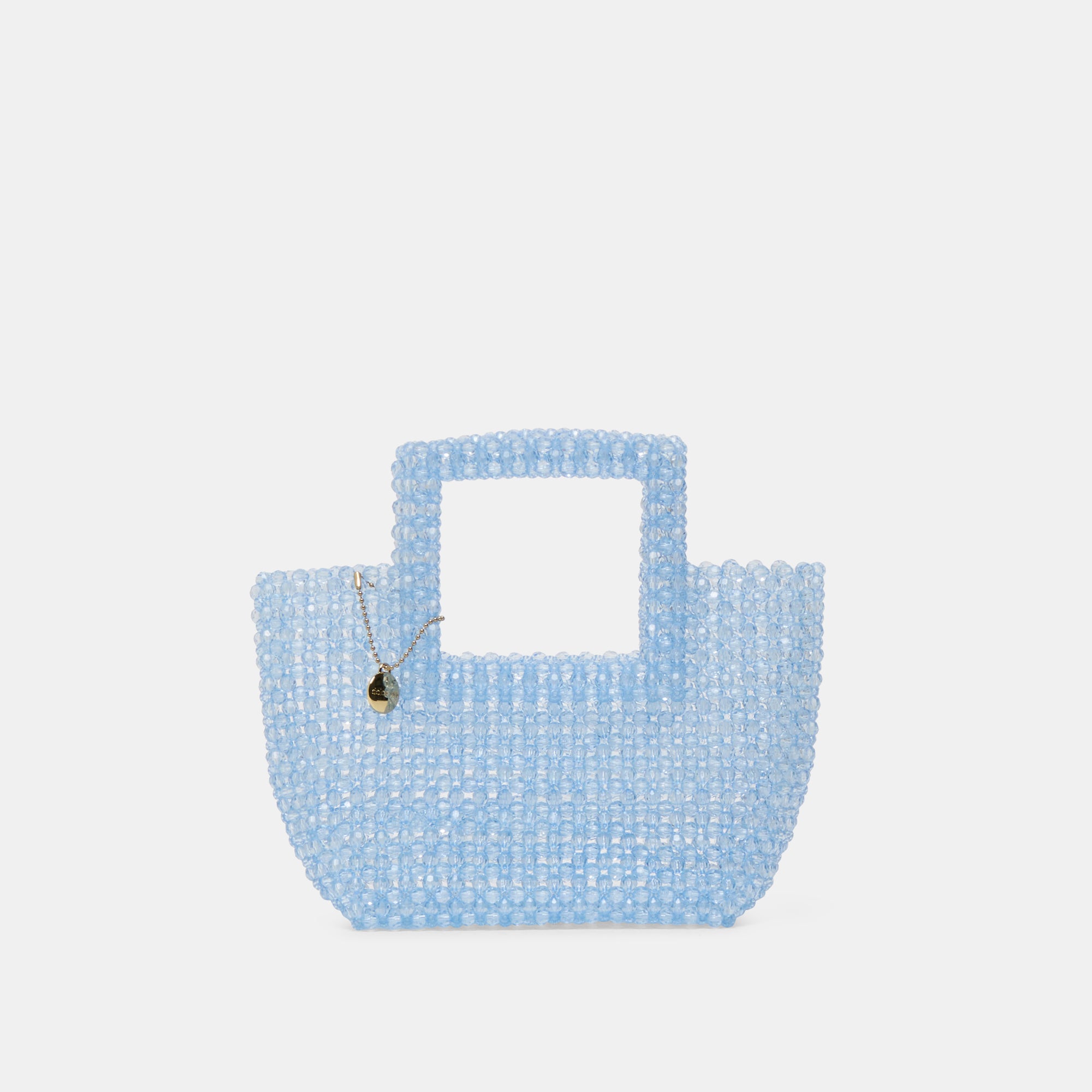 Marel Blue Beaded Handbag for Women - Stylish Crossbody Purse with Beaded Accents, Perfect for Parties, Weddings & Evening Events