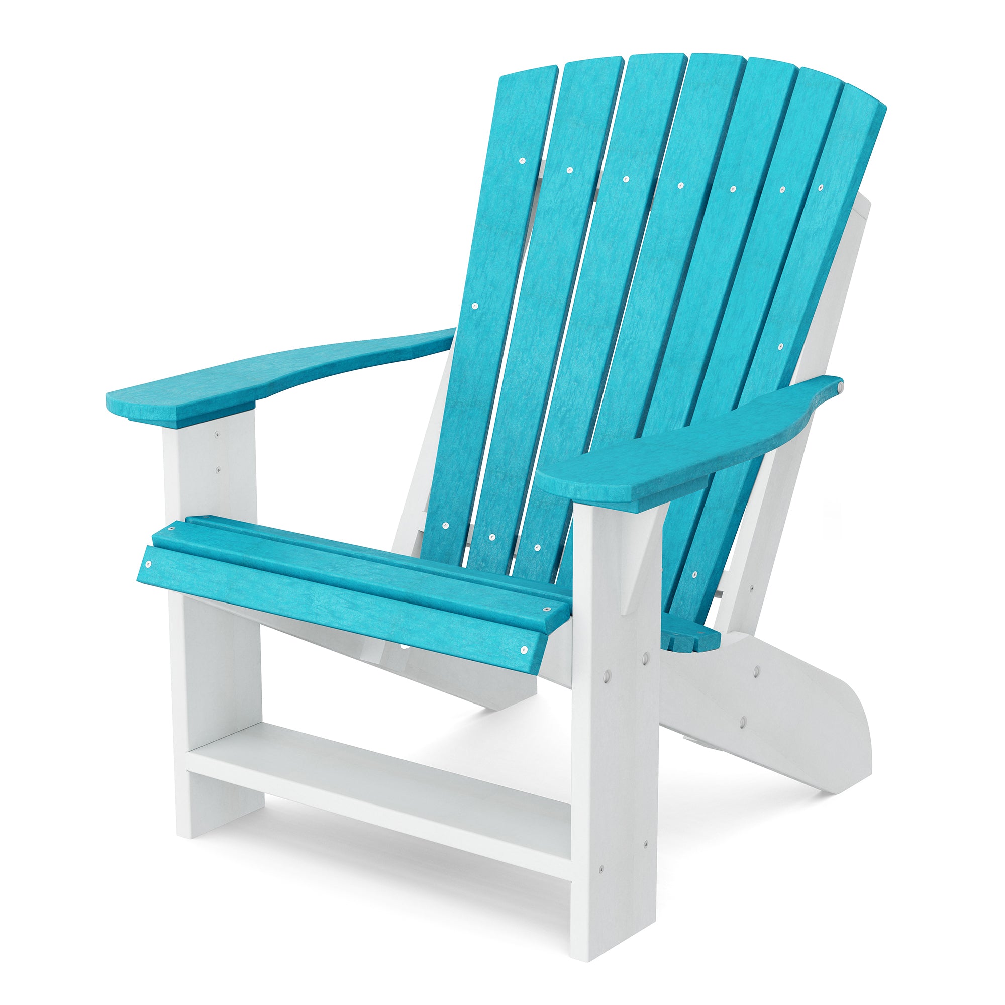 Premium Heritage Adirondack Chair - Solid Wood Outdoor Patio Furniture for Garden, Deck, Poolside & Backyard Relaxation