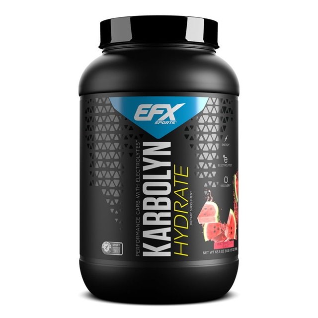 EFX Sports Karbolyn Hydrate - 1856g Fast Carbohydrate Powder for Workout Recovery & Energy Boost | Pre/Post Workout Supplement for Athletes & Fitness Enthusiasts