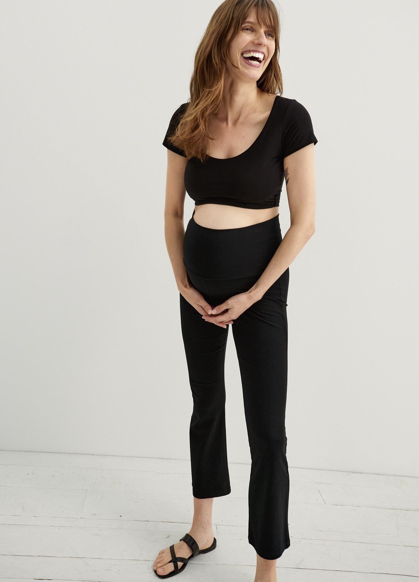 The Ultimate Before, During & After Crop Flare - Perfect for Yoga, Running & Outdoor Activities | High-Performance Athletic Wear for Women