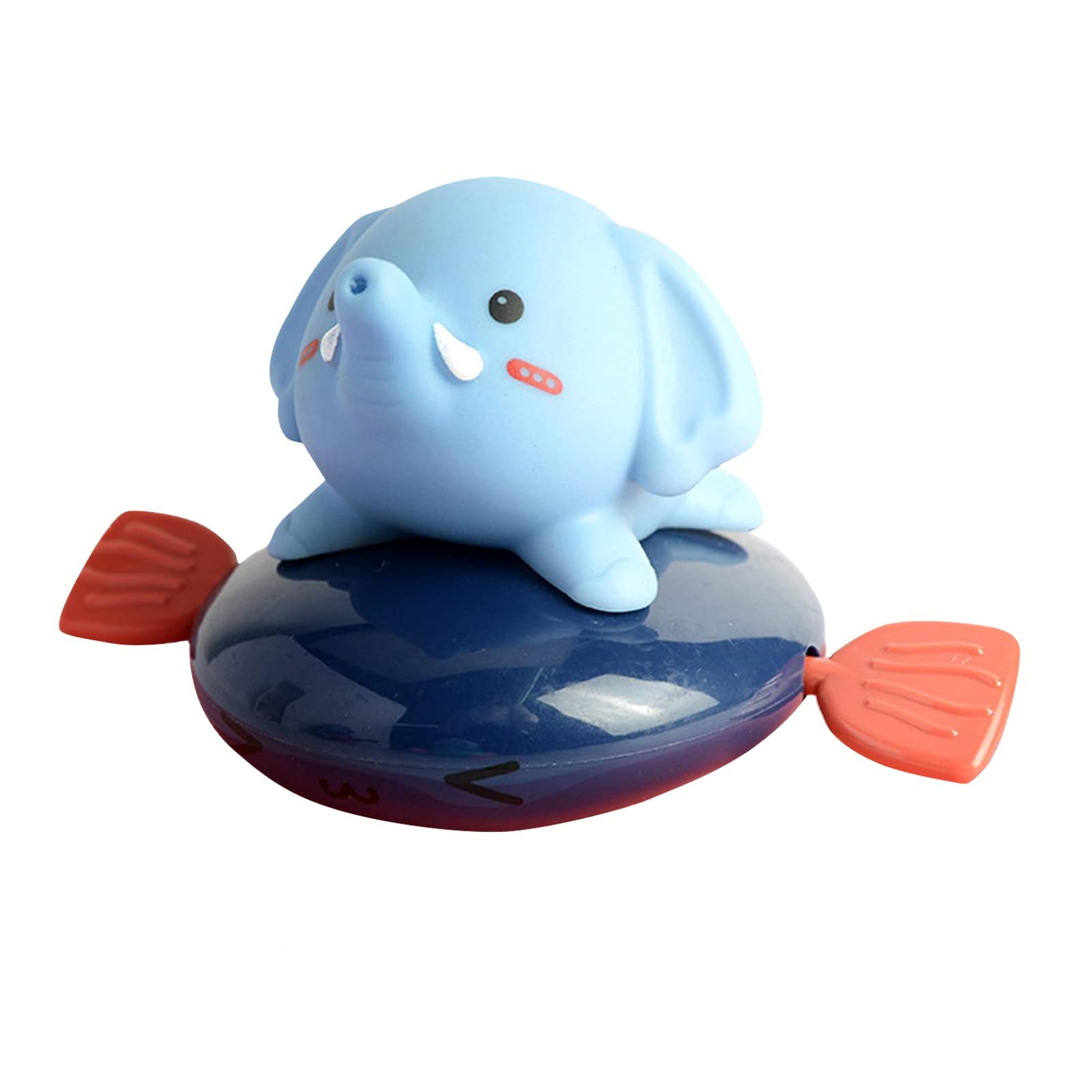 Muised Baby Bath Toys - Cute Cartoon Elephant Water Spray Toy for Toddlers 1-14 Years, Floating Wound-Up Chain Shower & Beach Swim Toy, Fun Plastic Bathroom & Pool Water Play Gadget - Perfect for Bathtime, Pool Parties & Outdoor Water Activities