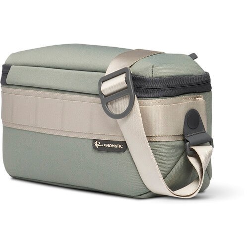 Nomatic LUMA Camera Sling Bag 9L Sage Green - Waterproof & Lightweight DSLR Camera Crossbody Bag for Photographers - Perfect for Travel, Hiking & Outdoor Photography