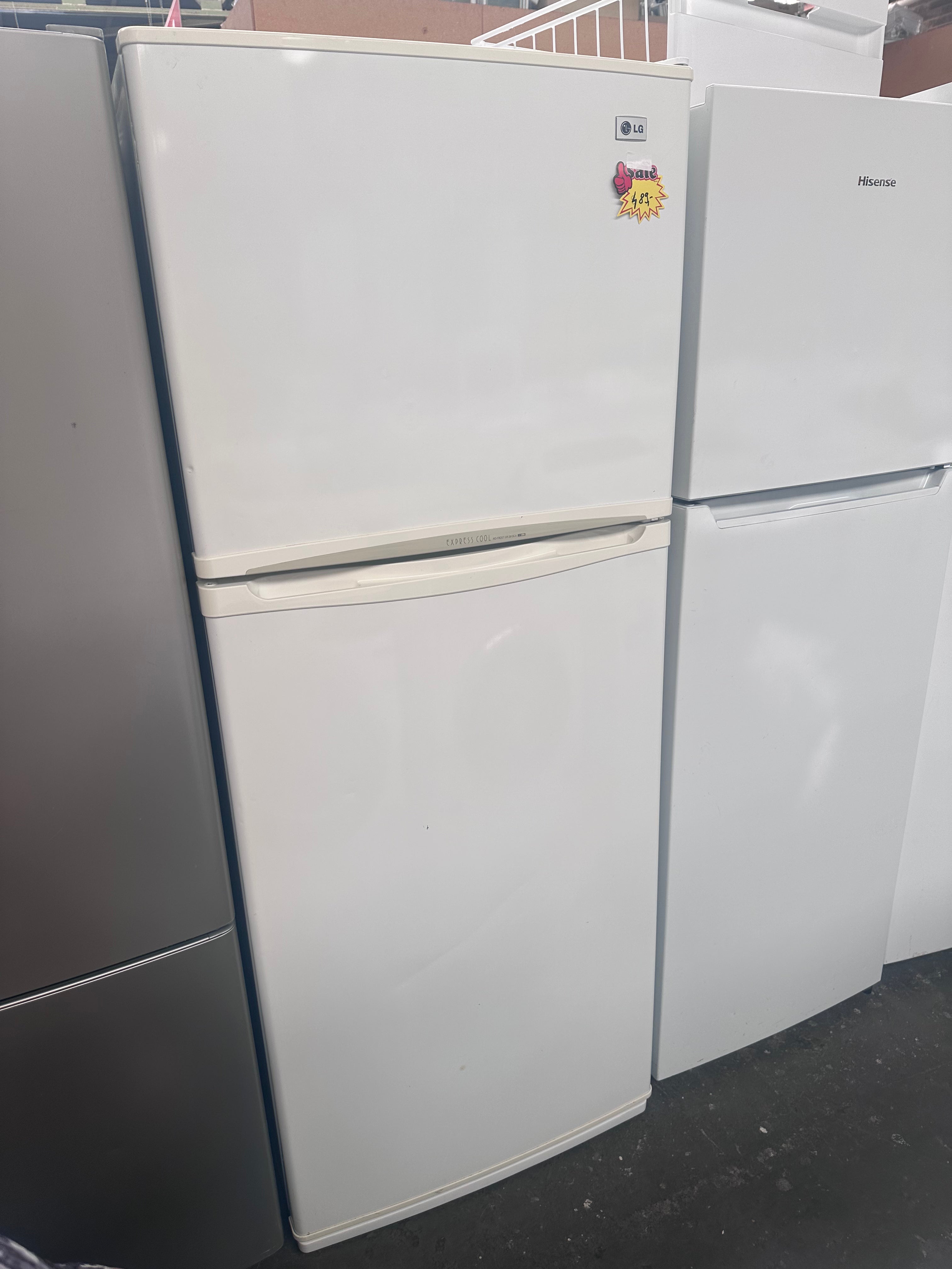 LG 392L Top Mount Refrigerator - Energy Efficient, Frost Free [Refurbished] | Perfect for Small Kitchens, Apartments & Dorm Rooms | Reliable Cooling Solution for Everyday Use