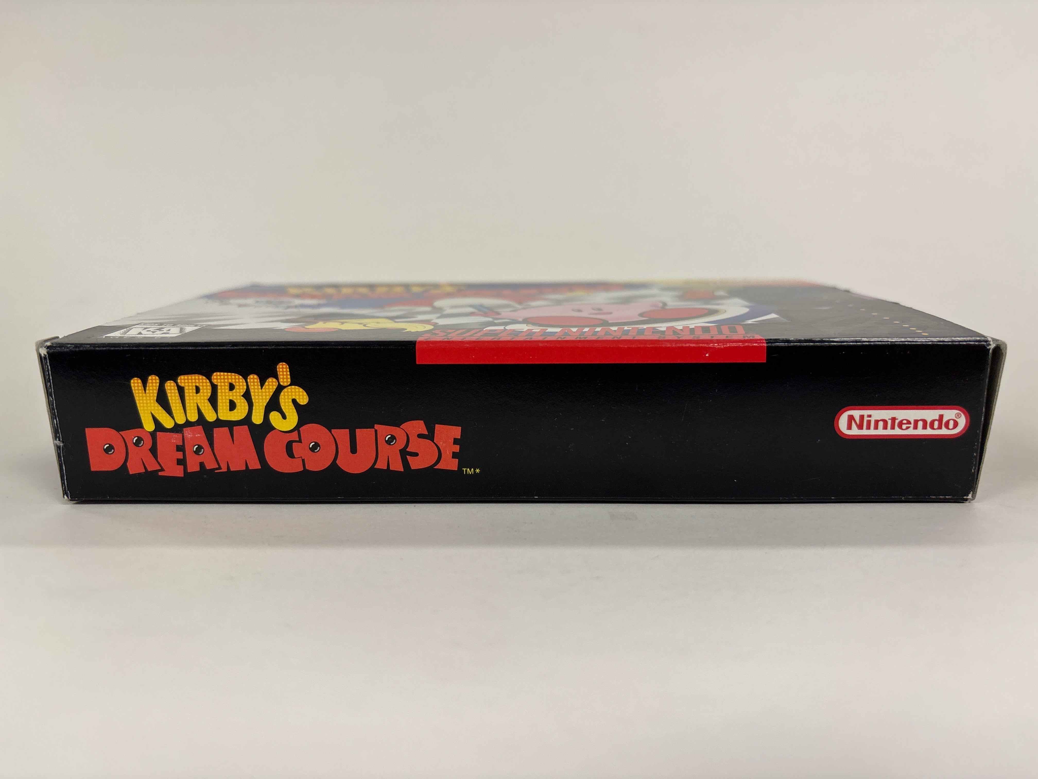Kirby's Dream Course Super Nintendo SNES Box & Manual Only (No Game Included) - Perfect for Collectors & Retro Gaming Display