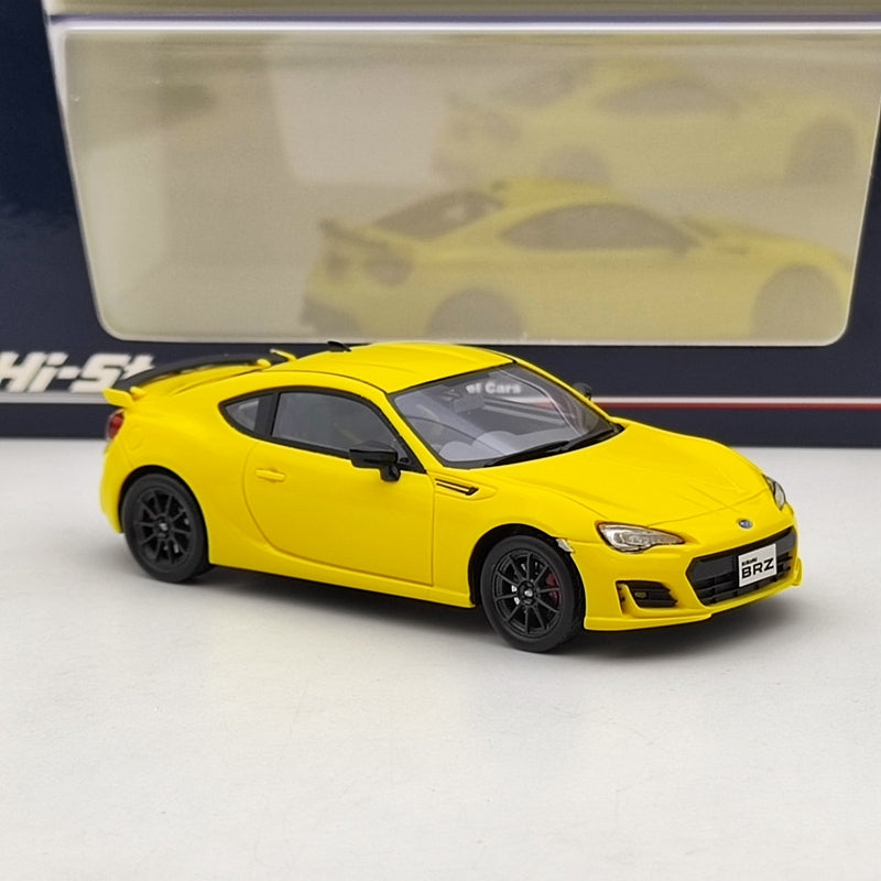 1:43 Scale Subaru BRZ 2.0 GT 2016 Limited Edition Resin Model Car - Hi Story HS322 Collectible for Display, Racing Enthusiasts & Car Lovers