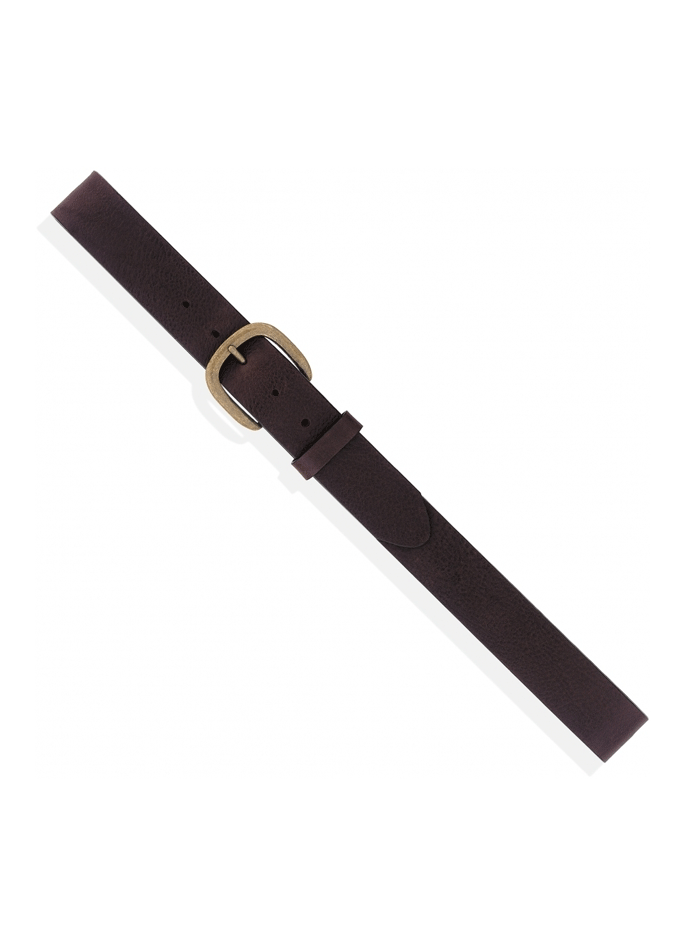 Justin 232BR Genuine Leather Work Belt for Men - Durable Brown Dress Belt for Business Casual & Office Wear | Perfect for Professionals, Formal Occasions & Everyday Use