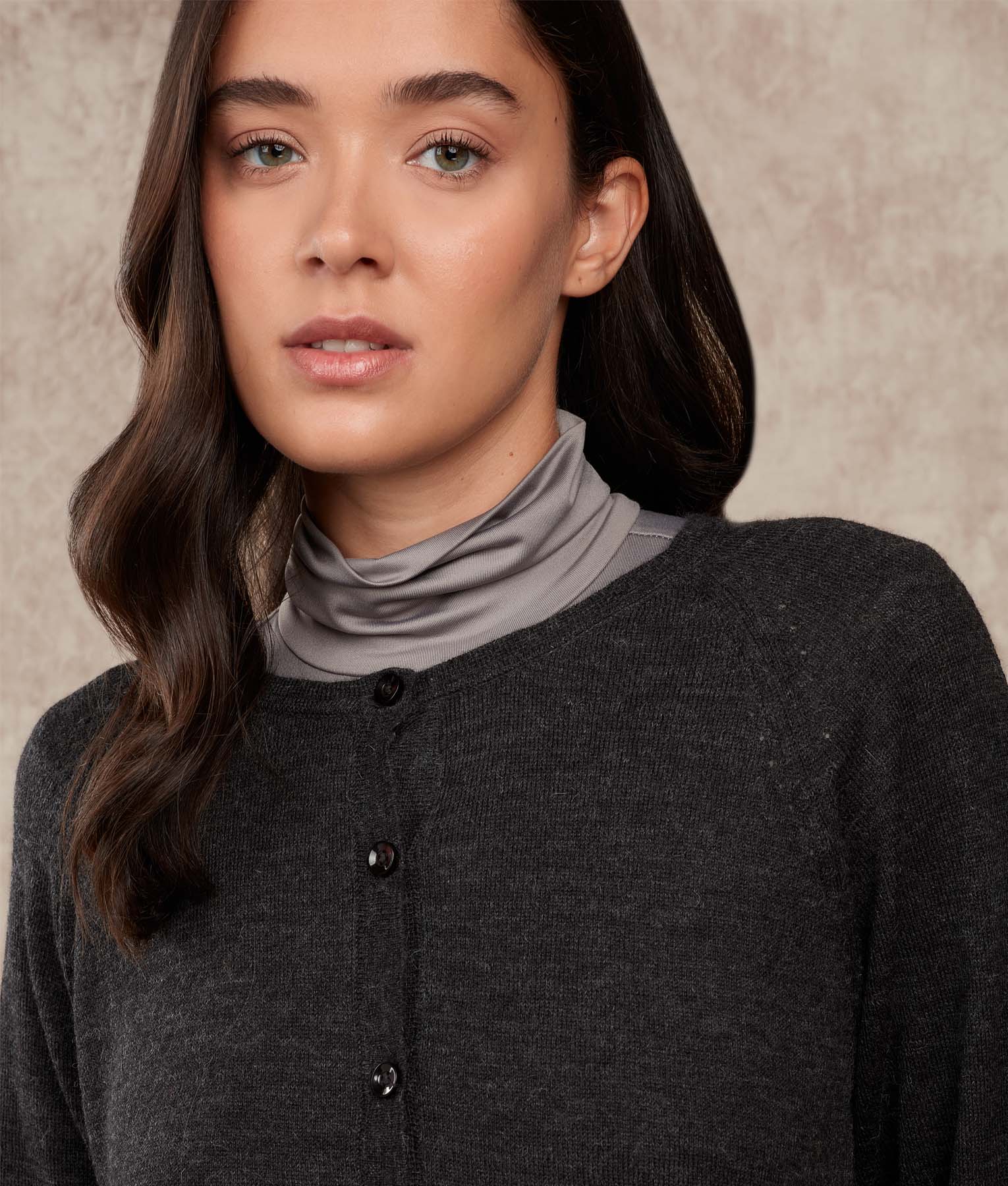 Stylish Basic Raglan Sleeves Cardigan Sweater for Women - Cozy Layering Piece for Fall & Winter | Perfect for Office, Casual Outfits and Weekend Wear