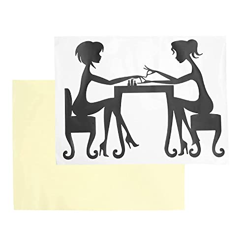 Nail Art Wall Decals - Removable Stickers for Salon, Home & Office Decor - Perfect for Plastic, Glass, Wood & More (Large Size) | Easy DIY Nail Shop & Beauty Room Decoration
