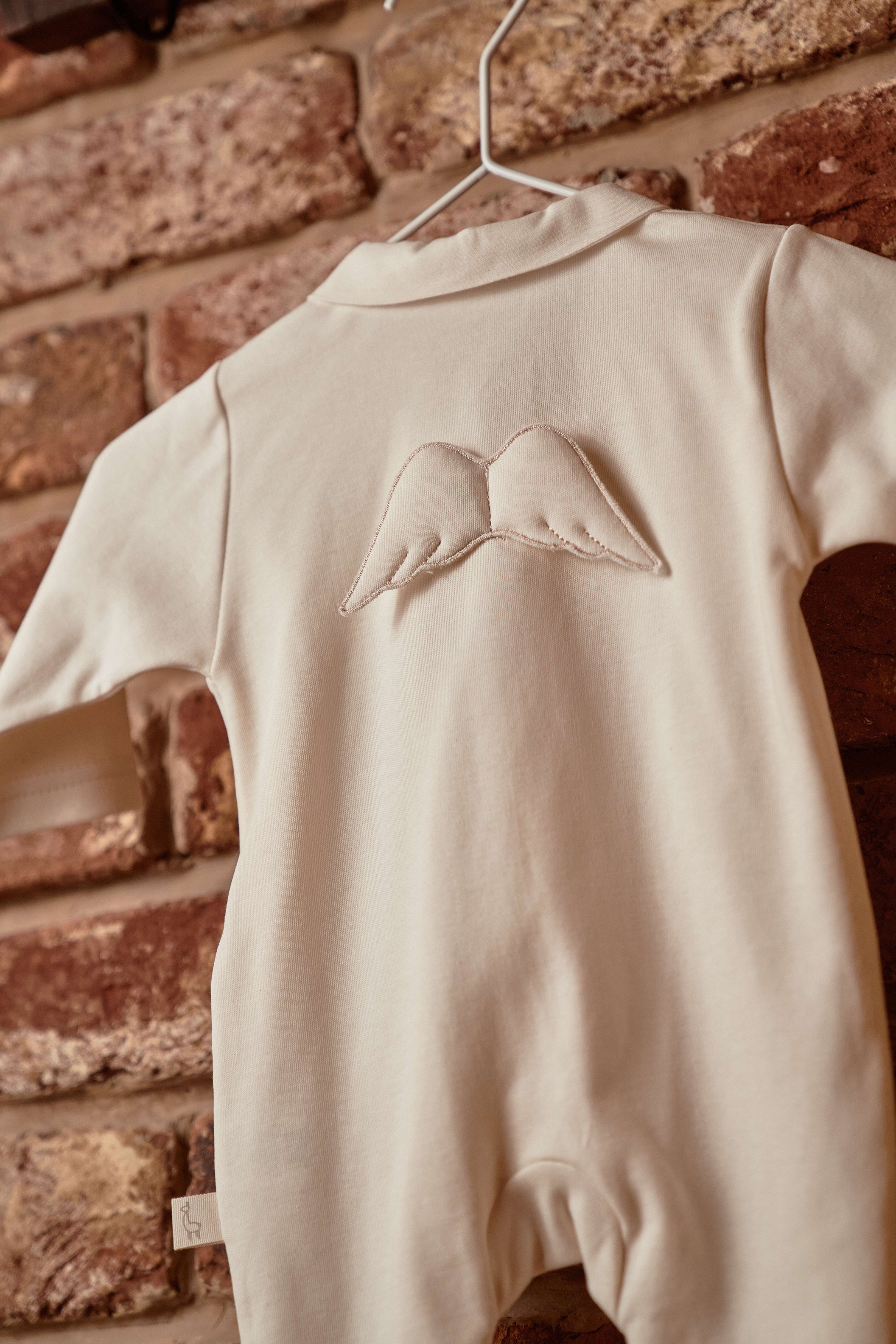 Angel Wing Cotton Baby Sleepsuit - Soft & Breathable Infant Pajamas for Newborns & Toddlers - Perfect for Bedtime, Naptime & Comfortable Sleepwear