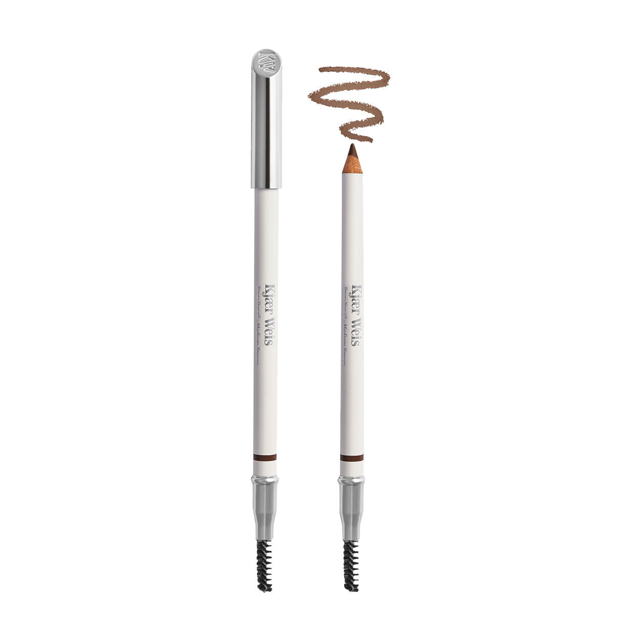 Kjaer Weis Brow Pencil - Natural & Vegan Eyebrow Pencil for Perfectly Shaped Brows | Cruelty-Free & Long-Lasting | Ideal for Everyday Makeup & Professional Looks