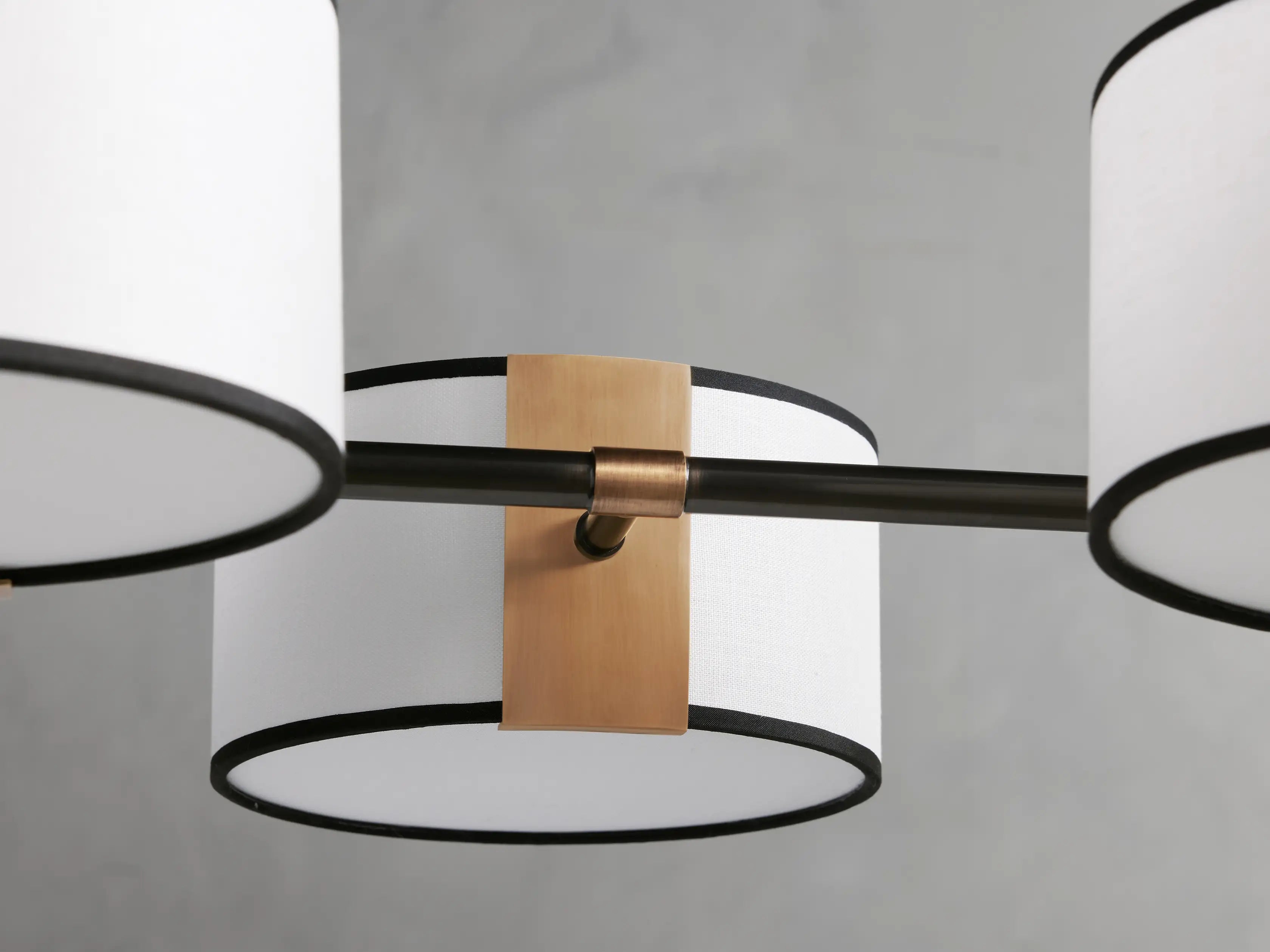 Daphne Linear Chandelier - Modern 6-Light LED Pendant Lighting Fixture for Dining Room, Kitchen Island & Living Room Decor