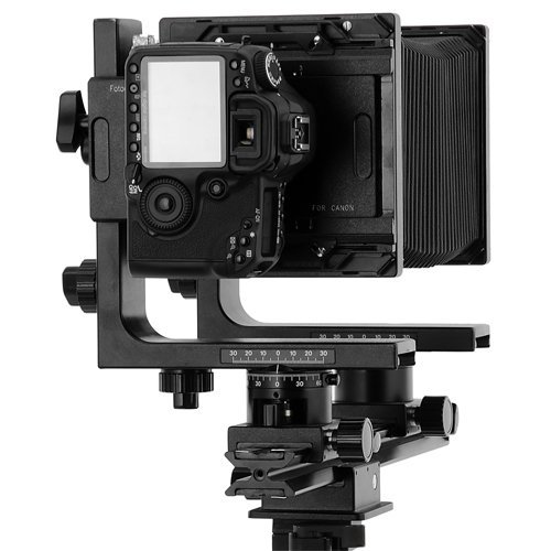 Fotodiox Pro Nikon F-Mount to Large Format 4x5 View Camera Lens Adapter with Graflok Rear Standard - Shift & Stitch Adapter for Professional Photography & Landscape Shots