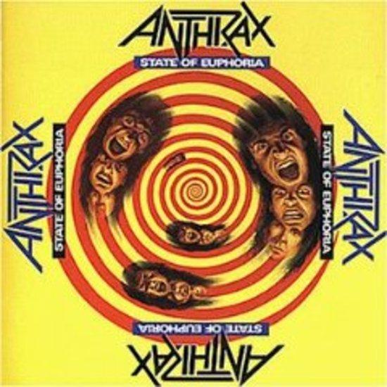 Anthrax State of Euphoria CD | Thrash Metal Album | Perfect for Metalheads & Music Collectors | Great for Gifts & Home Listening