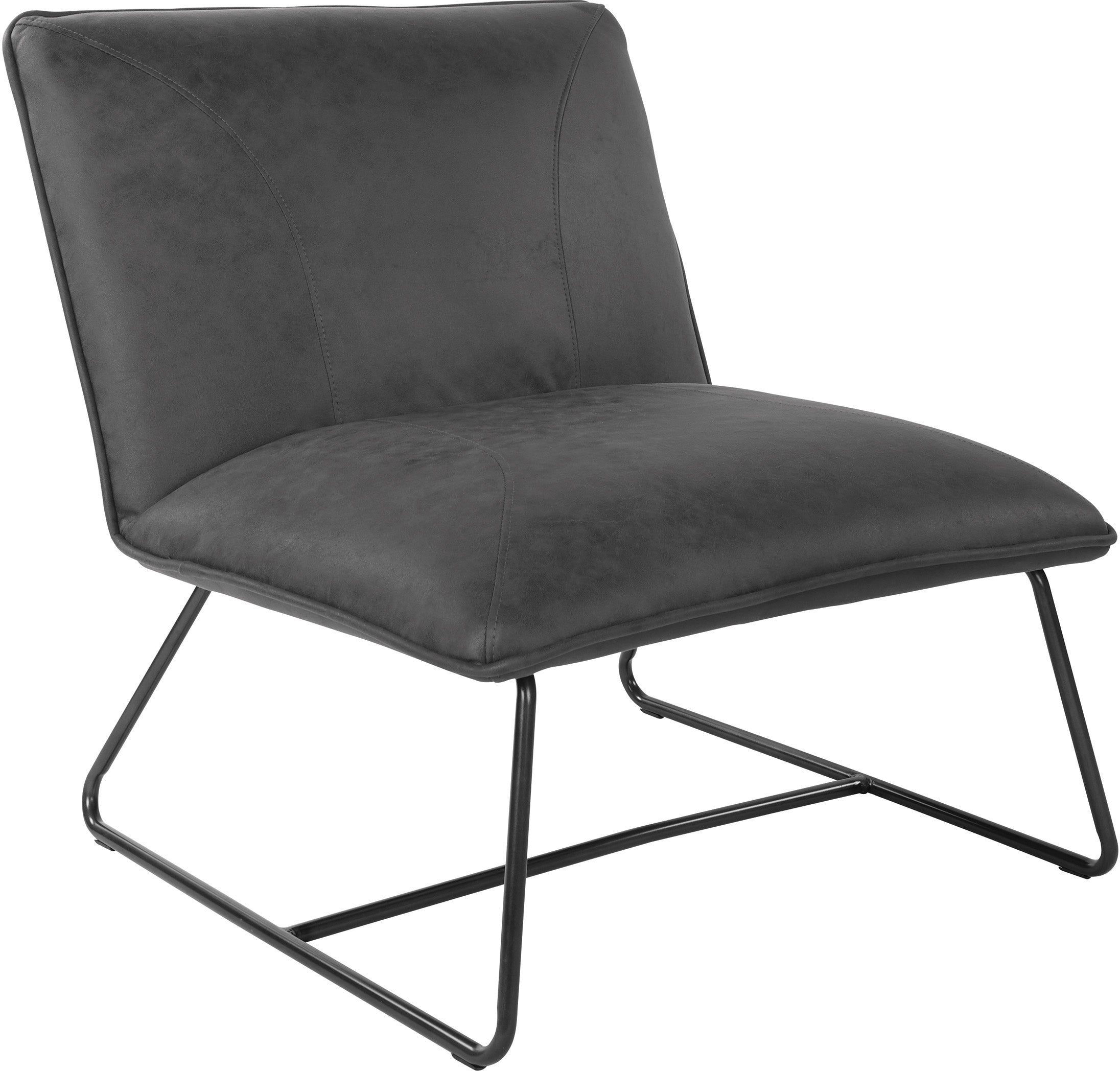 Office Star Brocton Accent Chair [BRC51] - Modern Upholstered Armchair for Living Room, Bedroom, or Office - Comfortable Reading Chair with Padded Seat and Backrest