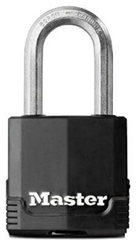 Magnum Keyed Padlock - Heavy Duty All-Weather Padlock with Protective Cover (1.75 Inch) - Ideal for Outdoor Gates, Storage Units & Sheds