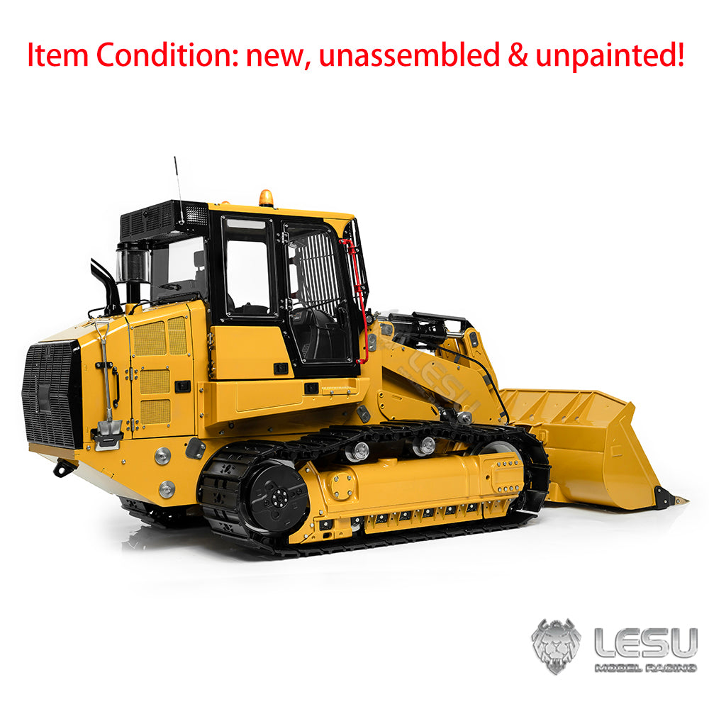 1/14 Scale Metal LESU 973K Hydraulic RC Loader - Remote Control Construction Vehicle with Painted Tracks | PNP & RTR Ready-to-Run Standard Version | Perfect for Construction Site Play, RC Hobbyists & Collectors