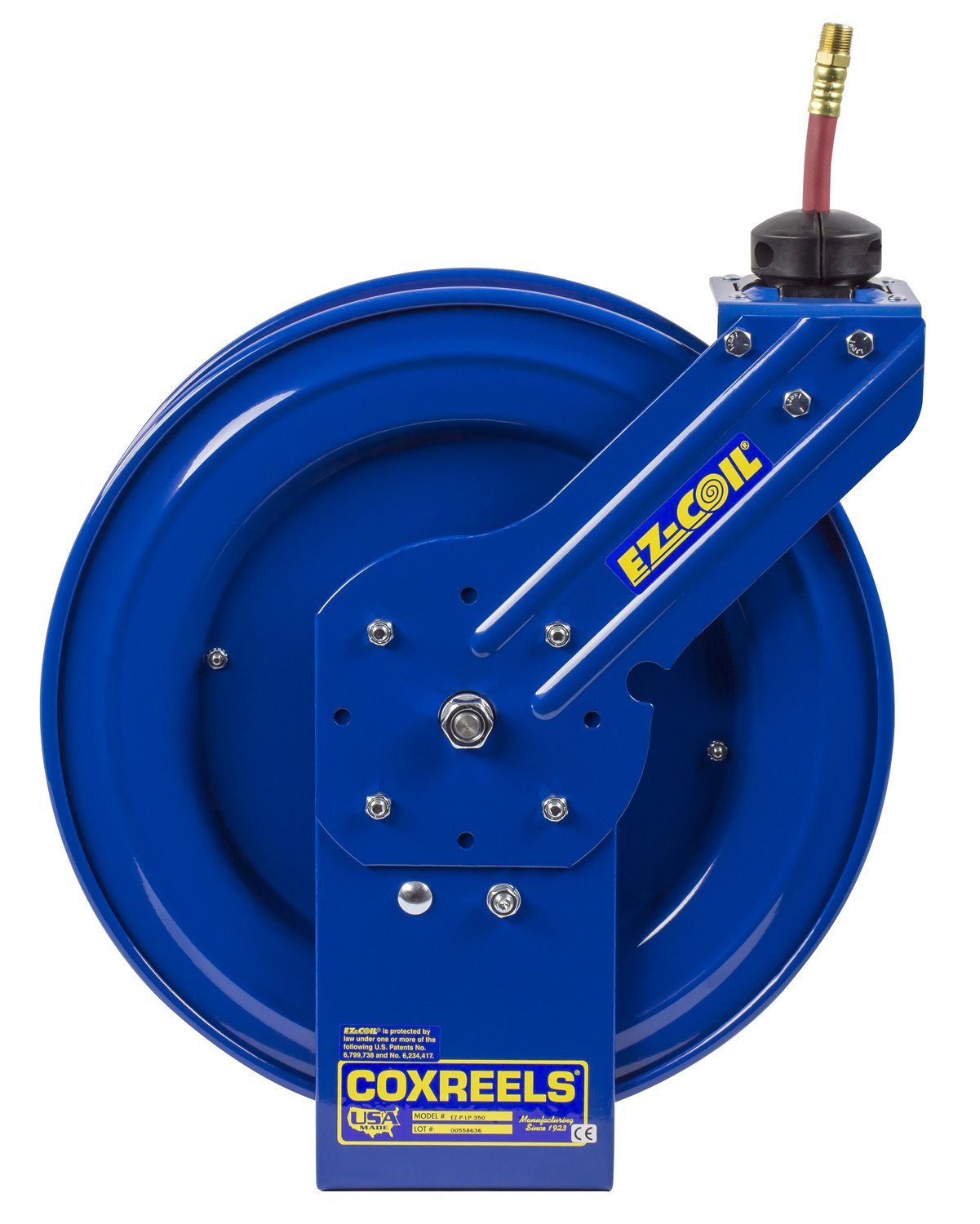 EZ-P-LP-325 Performance Safety Air Water Hose Reel with 3/8
