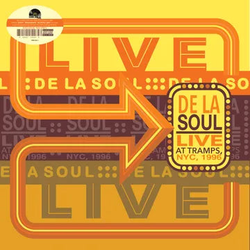 De La Soul - Live at Tramps NYC 1996 - Limited Edition RSD 2024 Colored Vinyl Record - Perfect for Music Collectors & Vintage Hip-Hop Fans