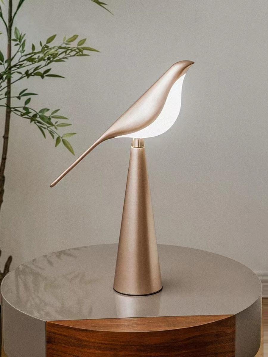 Magpie Art Table Lamp - Modern Decorative LED Desk Light for Home Office, Bedroom & Living Room - Perfect for Reading, Working & Relaxing