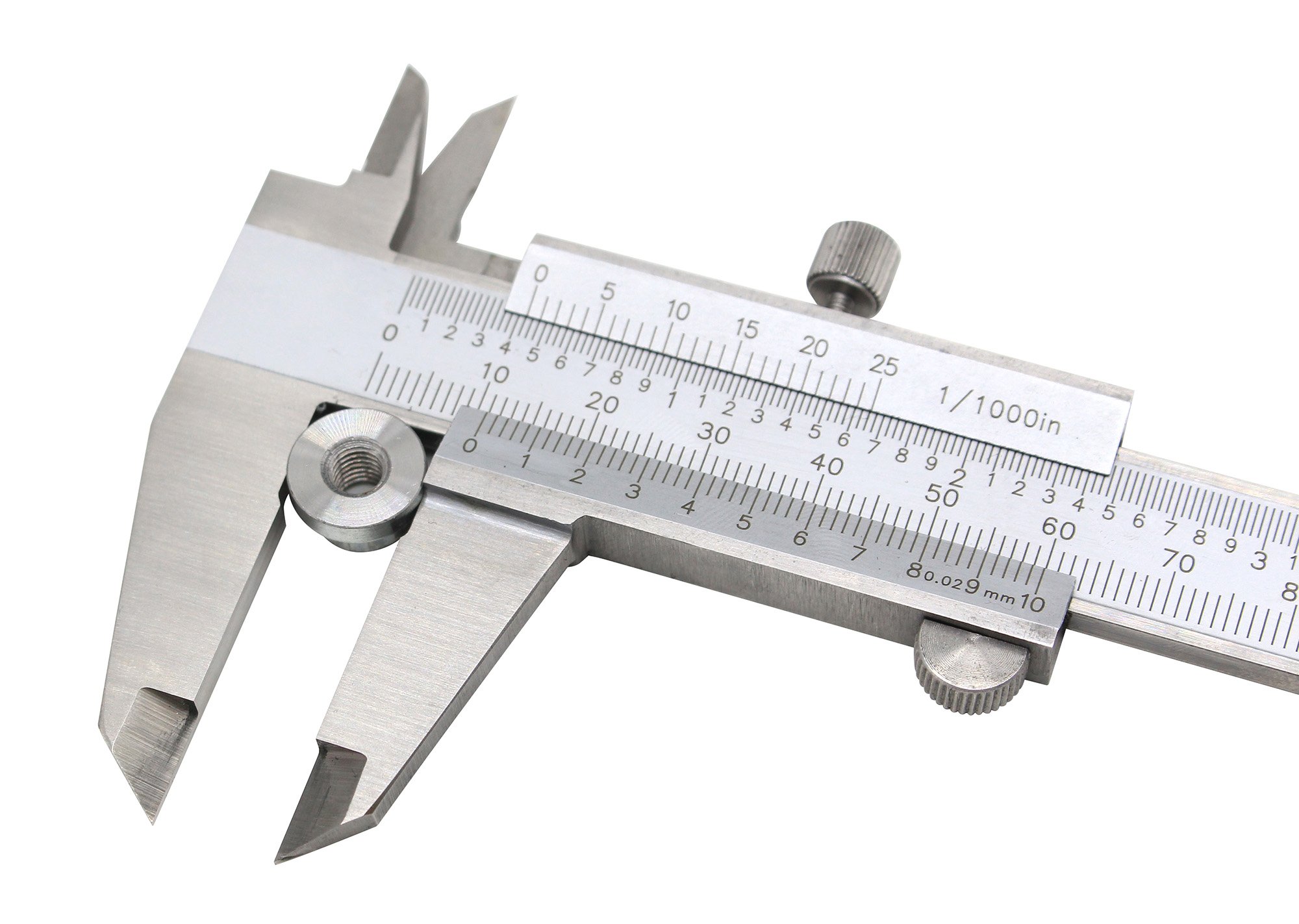 Precision Vernier Caliper 0-6 Inch/150mm - Stainless Steel Digital Measuring Tool for Woodworking, Metalworking & Engineering - Durable Calipers with Inch/Metric Scale