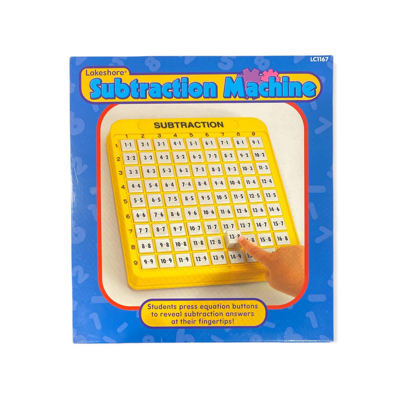 Lakeshore Subtraction Machine - Interactive Math Learning Tool for Kids | Classroom & Homeschool Math Games