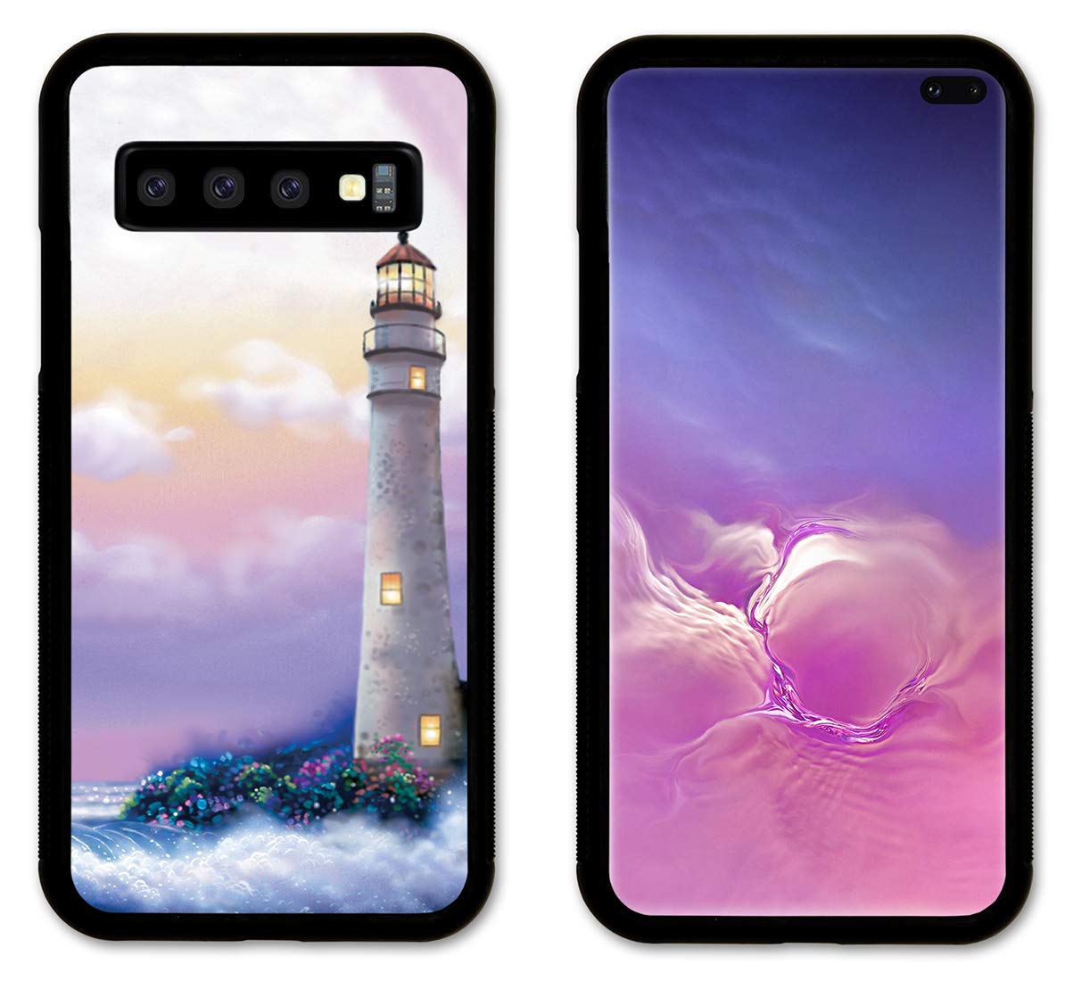Slim Fit Samsung Galaxy S10+ Phone Case - Premium Protective Cover with Lighthouse of Dreams Design - Perfect for Everyday Use, Travel & Outdoor Activities