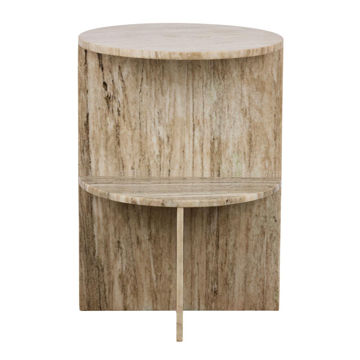 Binx Side Table by Life Interiors - Modern End Table with Storage Shelf for Living Room, Bedroom & Office - Perfect Nightstand or Accent Table for Small Spaces
